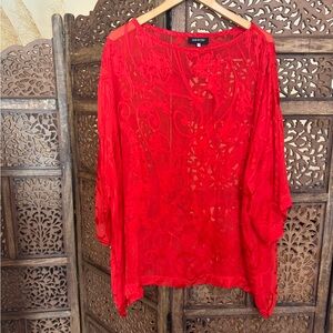 Eskandar Silk Poncho 1 S